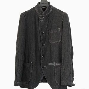 Comme des Garcons Black Wool Jacket